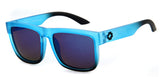 Sports UV  Sunglasses Men Brand Designer Women Sun glasses Reflective Coating Square Spied Men Rectangle Eyewear Oculos De Sol