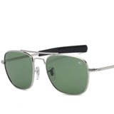 Fashion Aviation AO Sunglasses Men  luxury Brand Designer Sun Glasses For Male American Army Military Optical Glass Lens Oculos