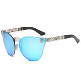 MuseLife 2019 Fashion Women Gothic Sunglasses Skull Frame Metal Temple High Quality Sun glasses Oculos De Sol Feminino Luxury