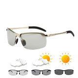 Photochromic Sunglasses Men Polarized driving Chameleon Glasses Male Change Color SunGlasses Day Night Vision Driving Eyewear