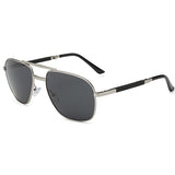 Folding Pilot Sunglasses Men Polarized Fashion Brand Designer Vintage Foldable Aviation Sun Glasses For Men Oculos 2018 Gafas