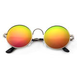 New Metal Round Sunglasses Men Fashion Glasses Women Polarizing Retro Sunglasses High Quality Metal Frame UV400