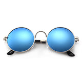 New Metal Round Sunglasses Men Fashion Glasses Women Polarizing Retro Sunglasses High Quality Metal Frame UV400
