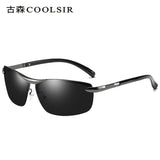 Brand Design Fashion Sunglasses Men Polarized Pilot Chameleon Photochromism Anti Glare Glasses Day Night Driving Male Sunglasses