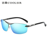 Brand Design Fashion Sunglasses Men Polarized Pilot Chameleon Photochromism Anti Glare Glasses Day Night Driving Male Sunglasses