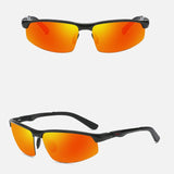 Fashion Sunglasses Men Aluminum Magnesium Square Polarized Sun Glasses Photochromic Chameleon Driver Driving Polaroid Glasses