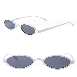2019 Women Summer Oval Lens All-Match Sunglasses Lens Goggles Sun Glasses Small Frame Vintage Eyewear Hiking Eyeglasses